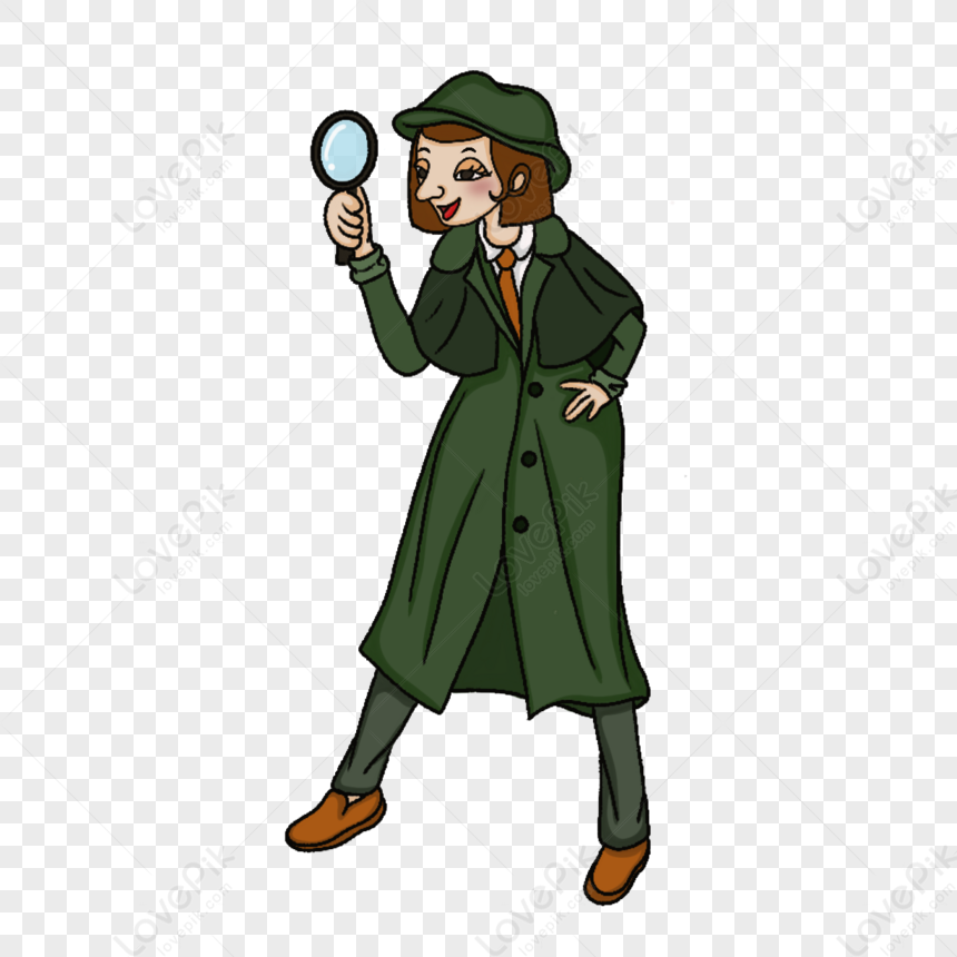 Alta Bellezza Detective Clipart,bellezza,cappotto PSD Immagine Gratis, Grafica  download su Lovepik