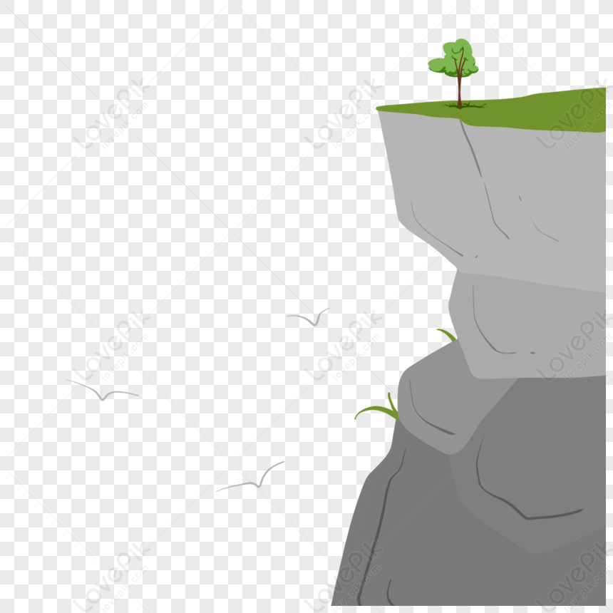 Towering Into The Clouds Cliff Clip Art,boulder,rock PNG Transparent ...