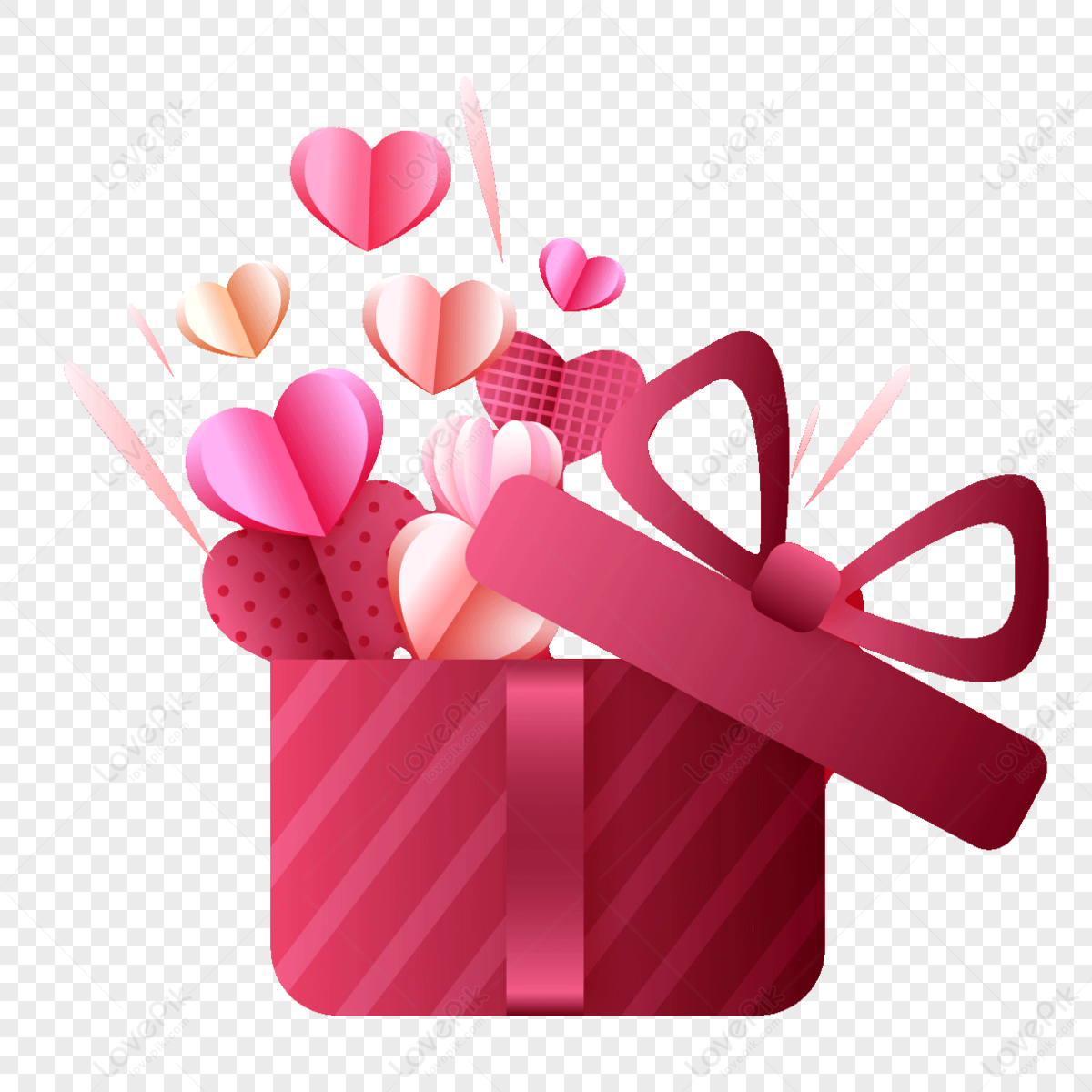 Coffret Cadeau Saint Valentin Et Coeur Rouge PNG , Cadeau Saint Valentin, Papier  Cadeau, Boîte à Ruban Image PNG pour le téléchargement libre