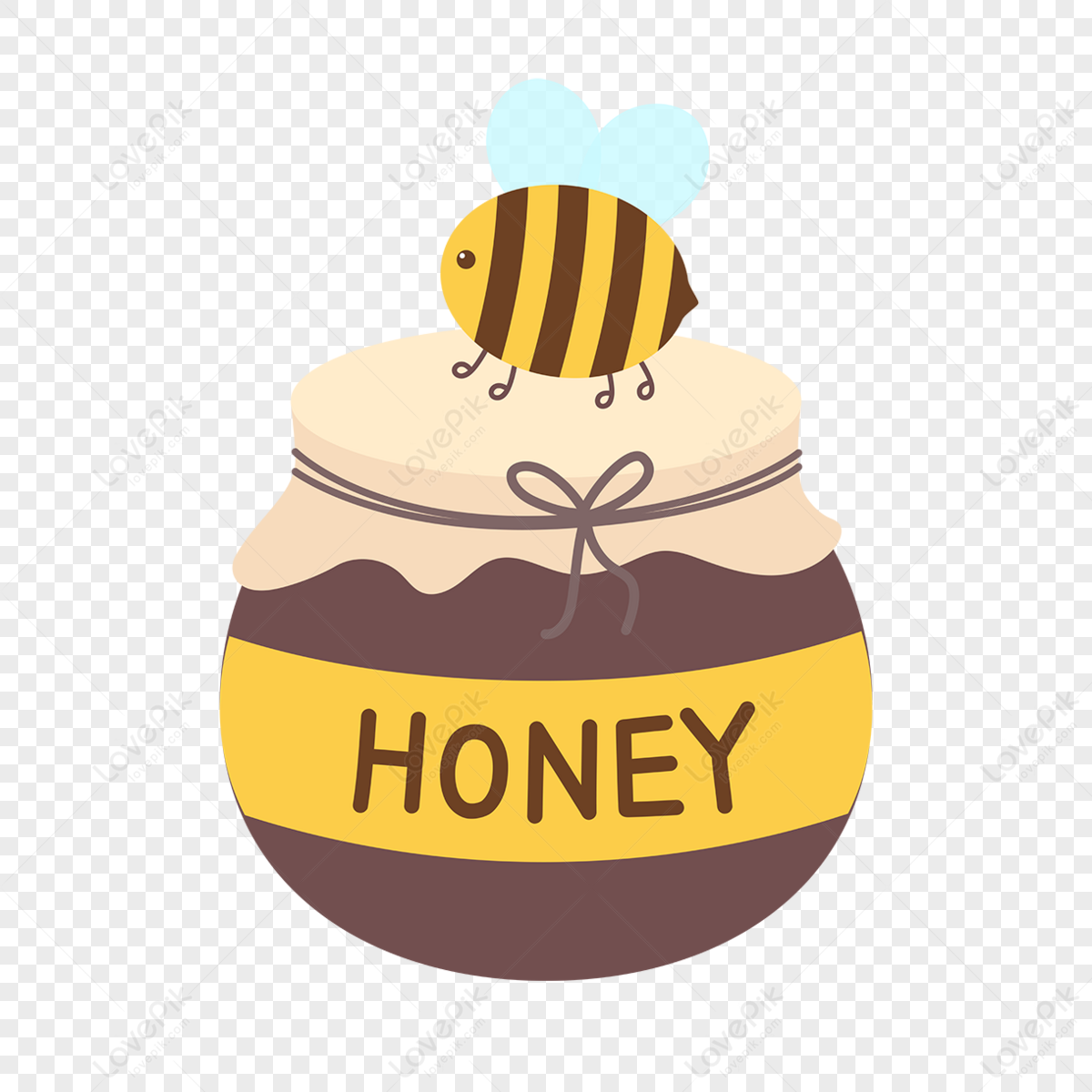 Vector Clay Pot Of Honey Clipart,pots,honey Can PNG Transparent ...