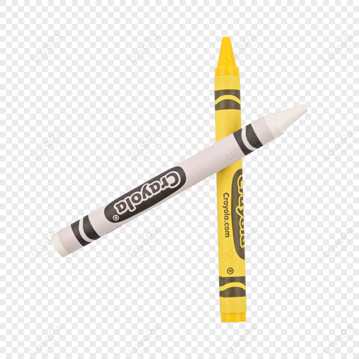 White Crayons Clipart Vector, A Pile Of Standing Crayons Clipart