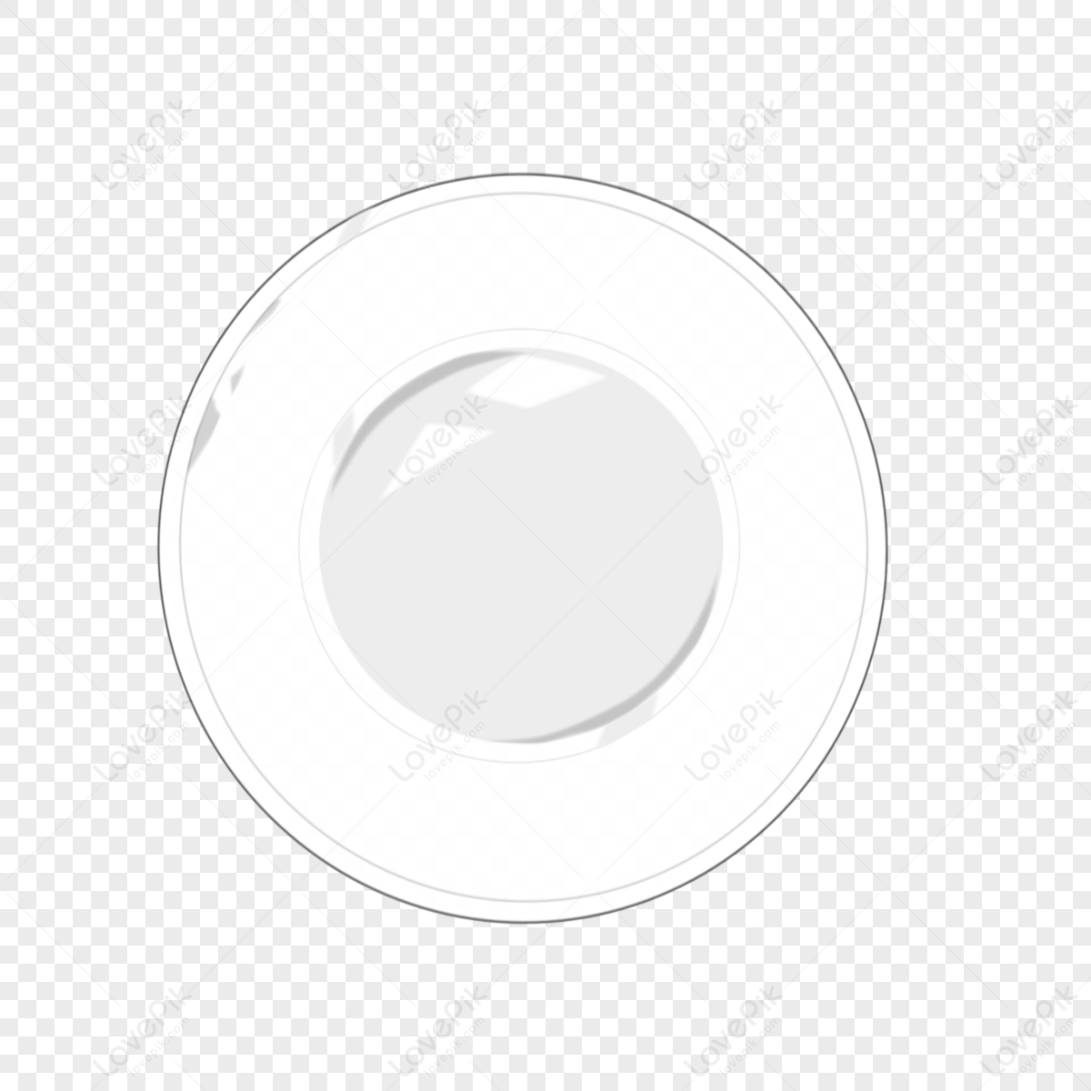 Butter stick on round plate white background Vector Image