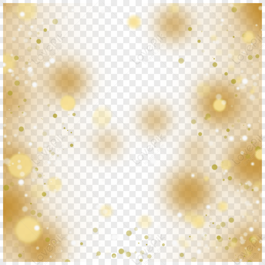 Yellow Halo Light Effect Bokeh Lights,granule,effects PNG White ...