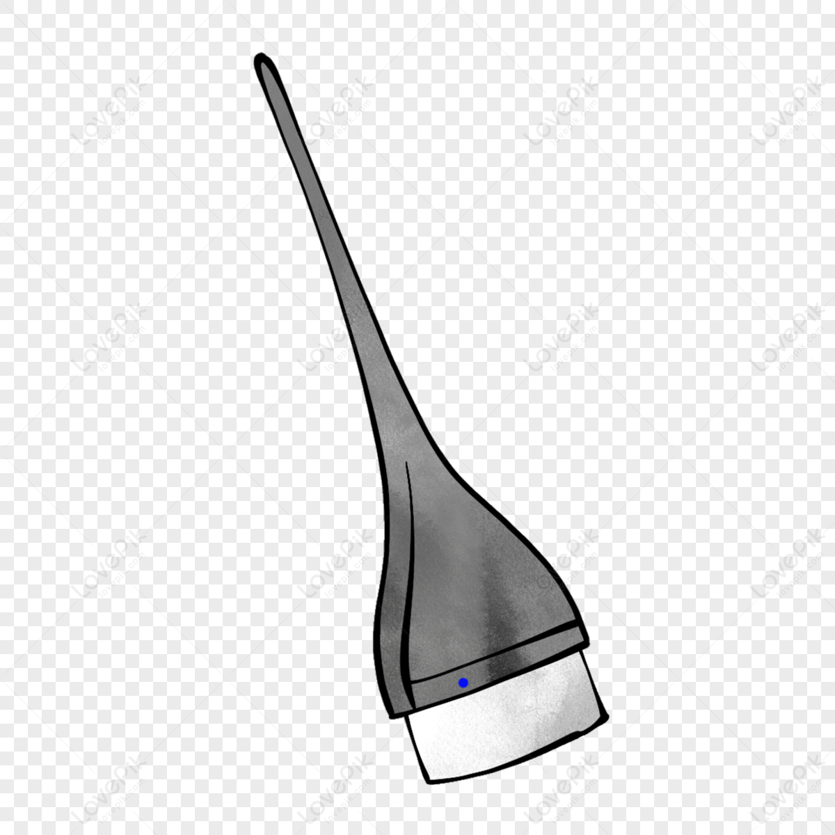 Barber Tools Gray Hair Dye Brush,barber Shop,flat PNG Free Download And ...