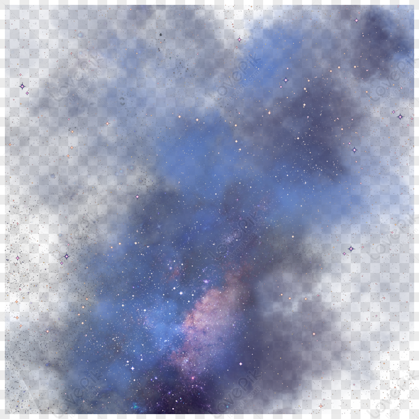 Blue Dust Milky Way Starry Night,artist,galaxy PNG Picture And Clipart ...