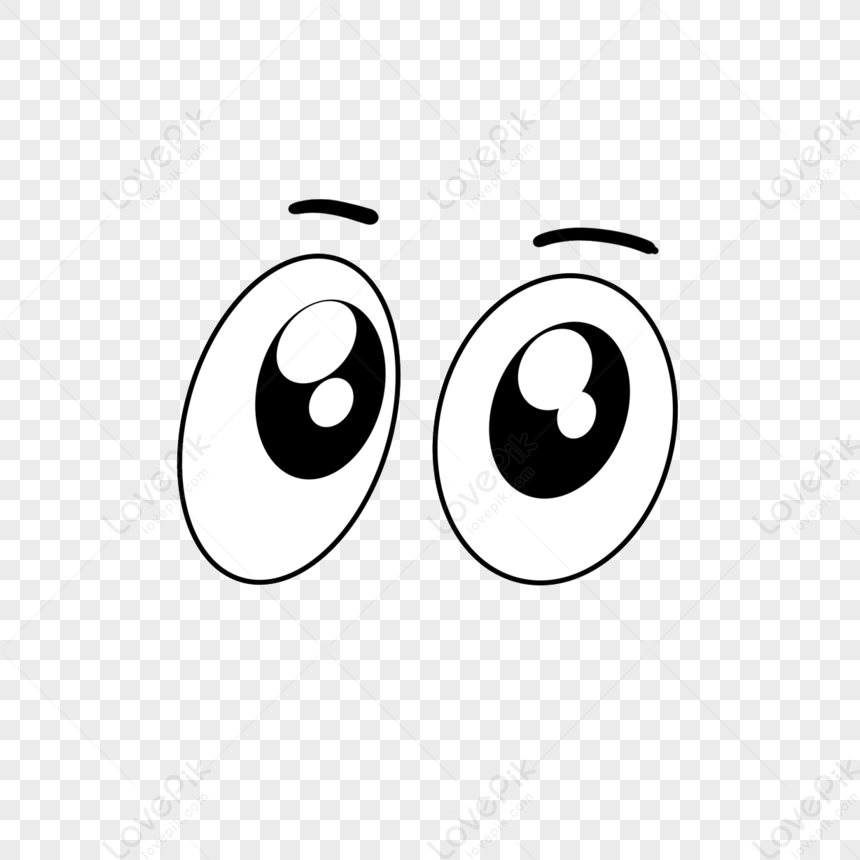 ojo clipart blanco y negro