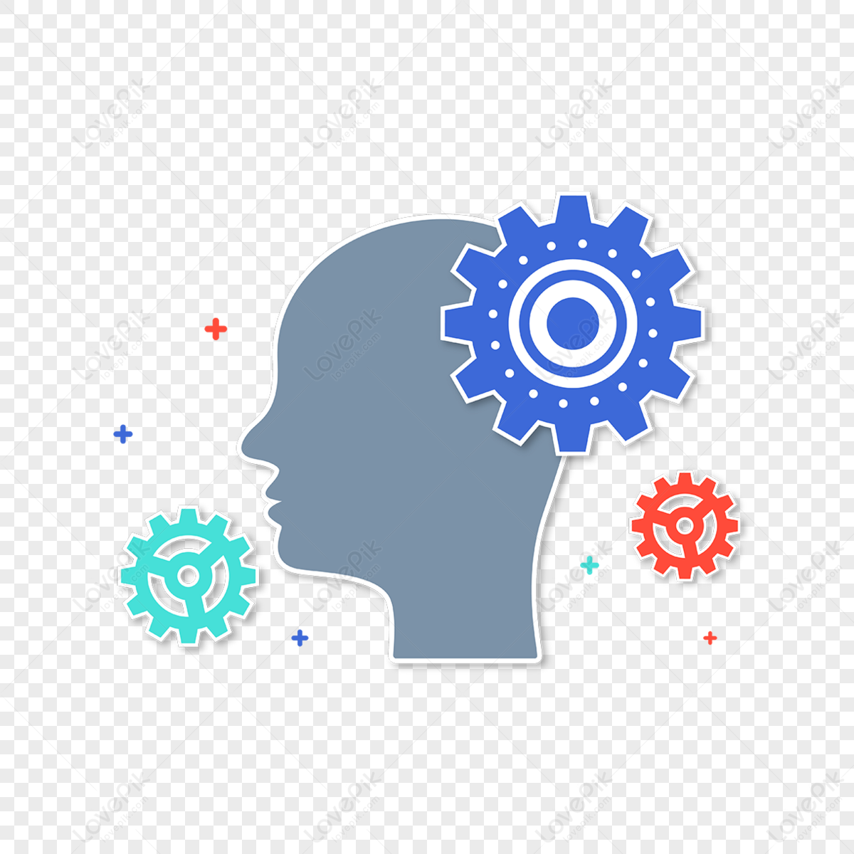 Character Gear Innovation Clipart,operational Thinking,gears,characters ...