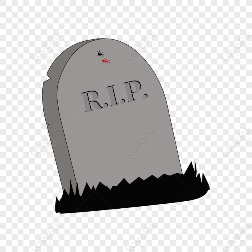 Leaning Tombstone With Ants Clip Art,tilt PNG Image And Clipart Image ...