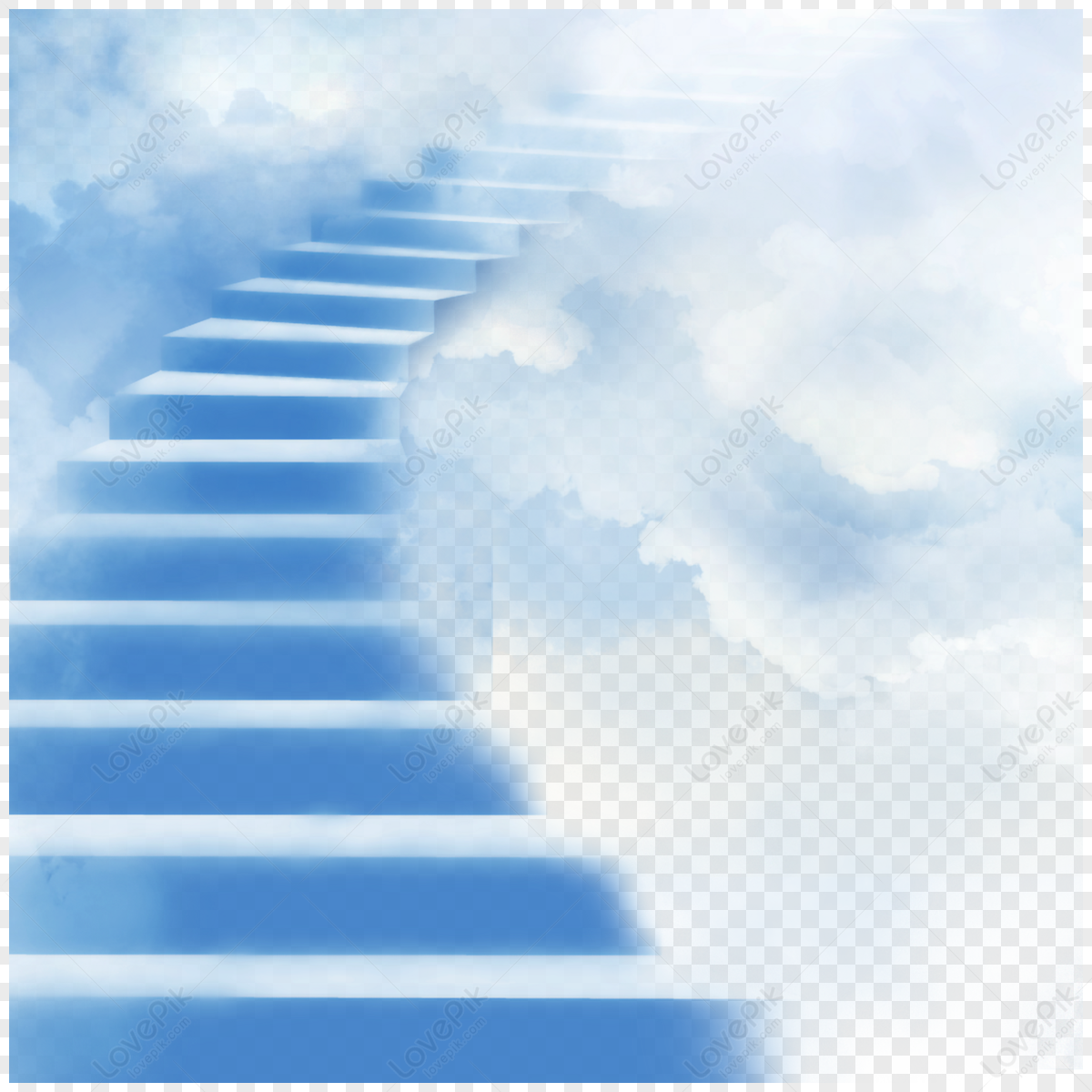 Light Effect Heaven Spiraling Ascending Stairs,guide The Way,steps PNG ...