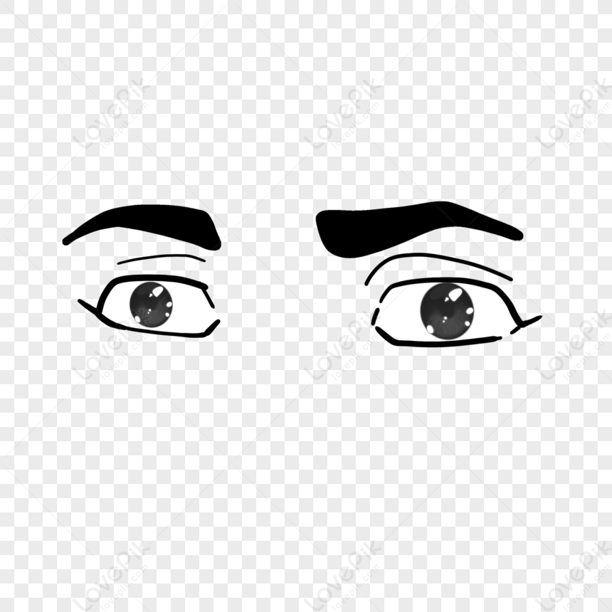 ojo clipart blanco y negro