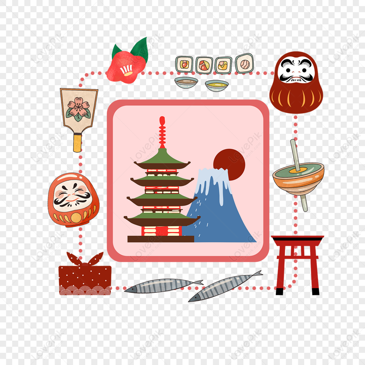 Japanese Culture PNG Images With Transparent Background