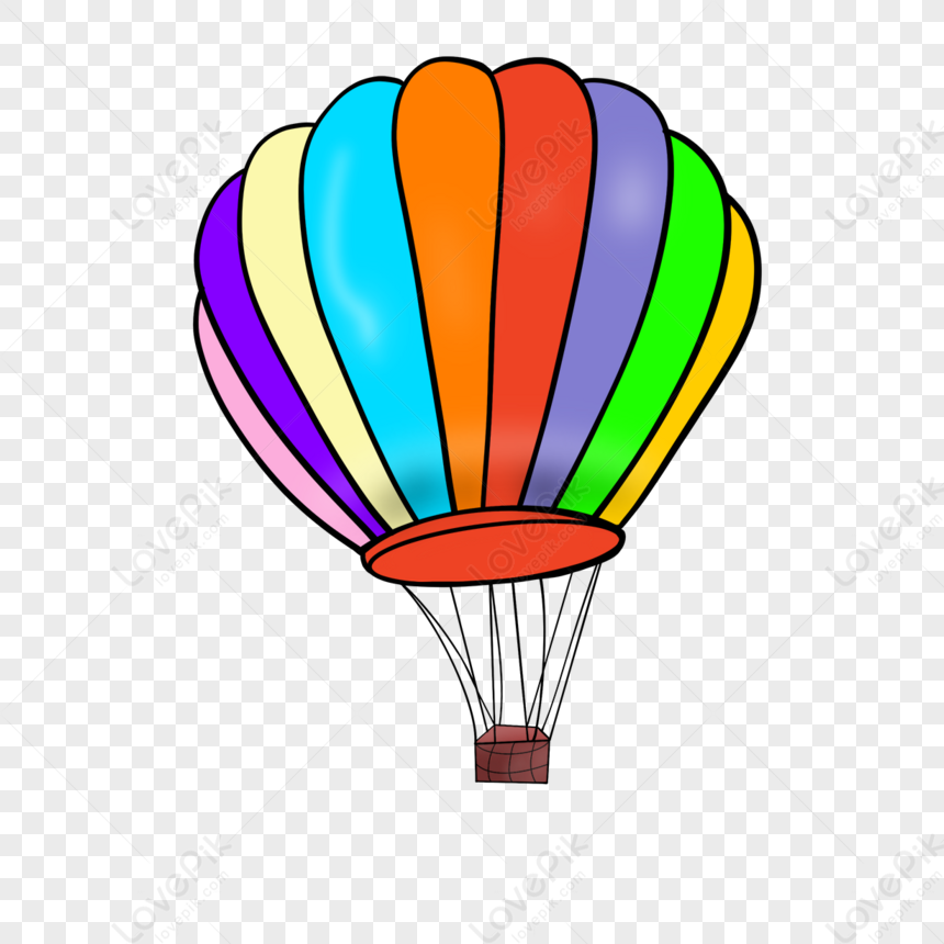 Colore Arcobaleno Palloncino Mongolfiera Clipart,palloncini Caldi PSD  Immagine Gratis, Grafica download su Lovepik