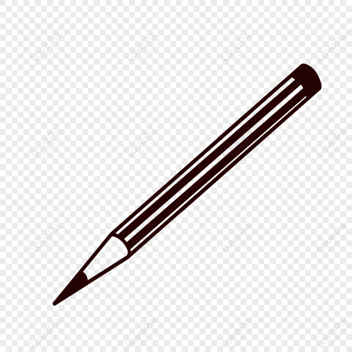 Pencil Clipart Black And White Office Supplies, Pencil Clipart Black And  White, Pencil, Clipart PNG Transparent Clipart Image and PSD File for Free  Download