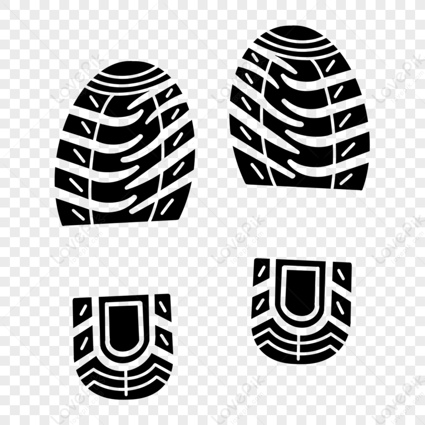 Sneaker Print Black And White Clipart,black Sneakers,soles PNG ...