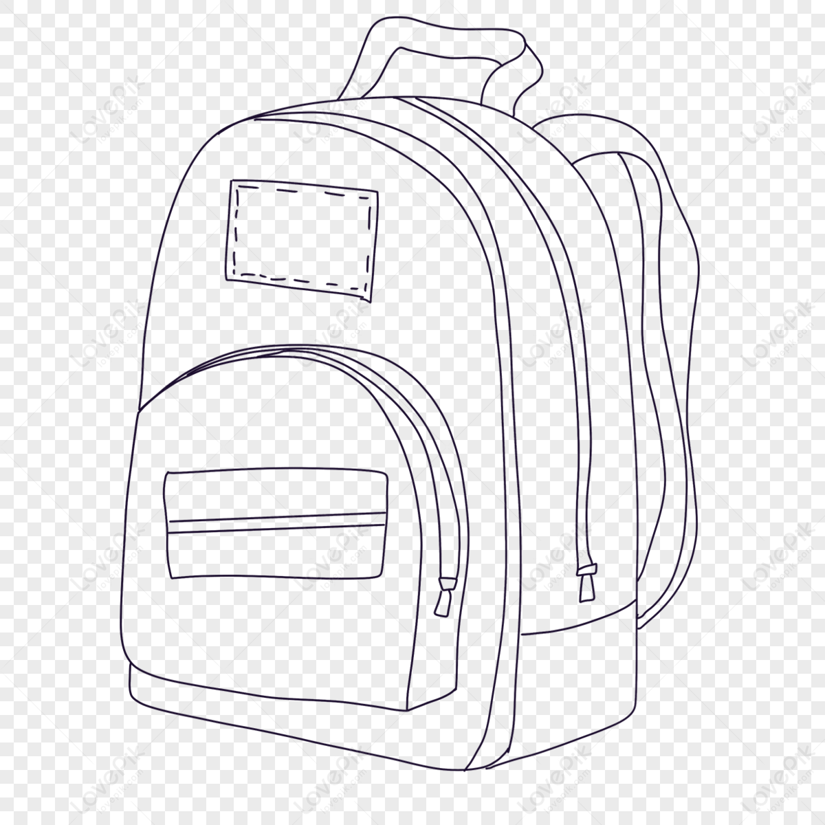 Free Bag Clipart Black And White, Download Free Bag Clipart Black And White  png images, Free ClipArts on Clipart Library