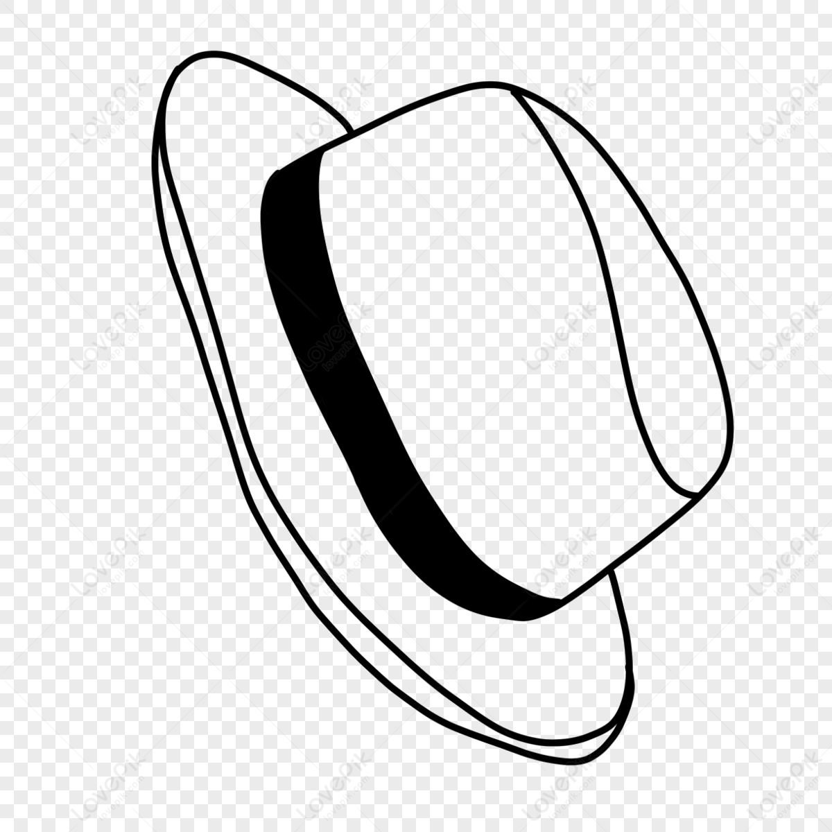 Sun Protection Head Woven Hat Clipart Black And White,popular,leisure