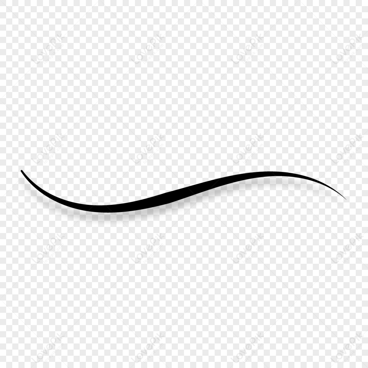 a-curved-line-drawing-curved-lines-fluctuation-curve-bend-png