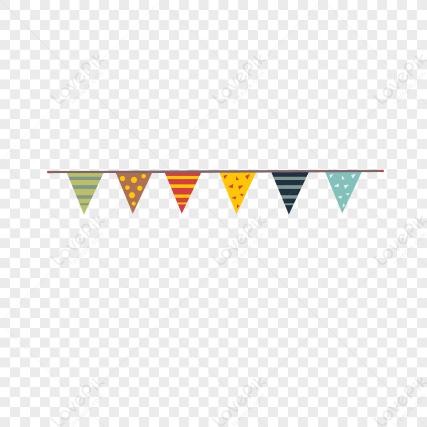 Bunting,party,happy Free PNG And Clipart Image For Free Download ...