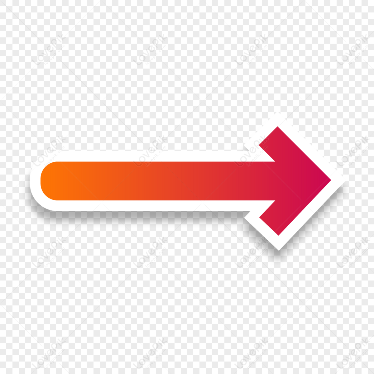 Orange Arrows PNG Images With Transparent Background | Free Download On ...