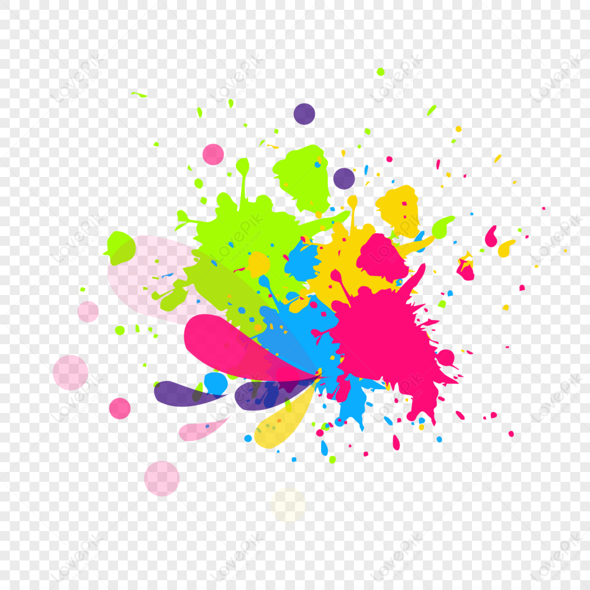 Paint Splash,splatter,poster,art Free PNG And Clipart Image For Free ...