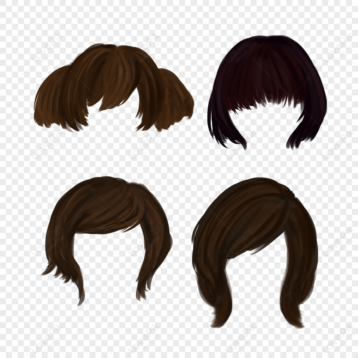 Download Editing Hair Png Download Cb Hair Png Download - Hairstyle Png For  Picsart PNG Image with No Background - PNGkey.com