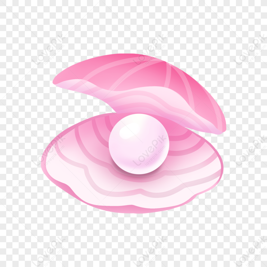 Cartoon Gradient Pearl Clipart,beauty,pink,pearls PNG Picture And ...