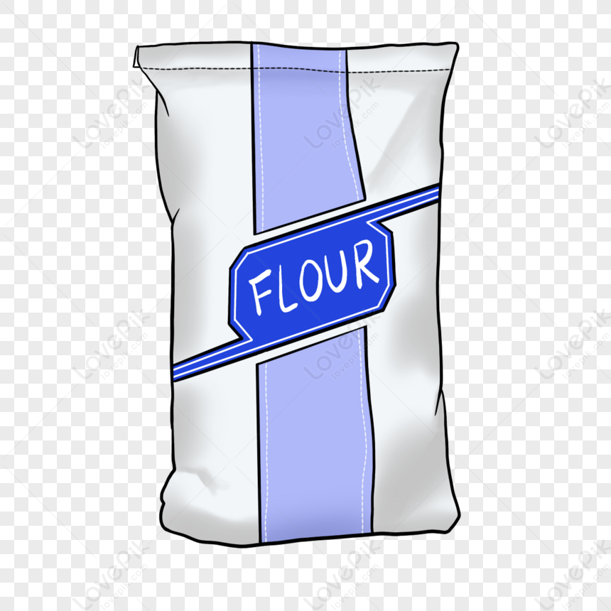 Concise Flour Clip Art Purple Cartoon Style Bag Free Png And Clipart Image For Free Download