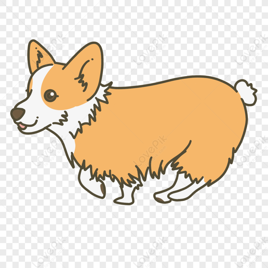 Corgi Animal Clip Art,dog,color,anime PNG Transparent Image And Clipart ...