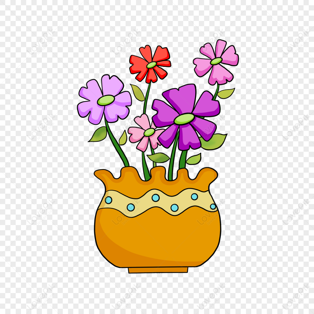 Earthy Flower Pot Clip Art,khaki,pots,garden PNG Free Download And ...