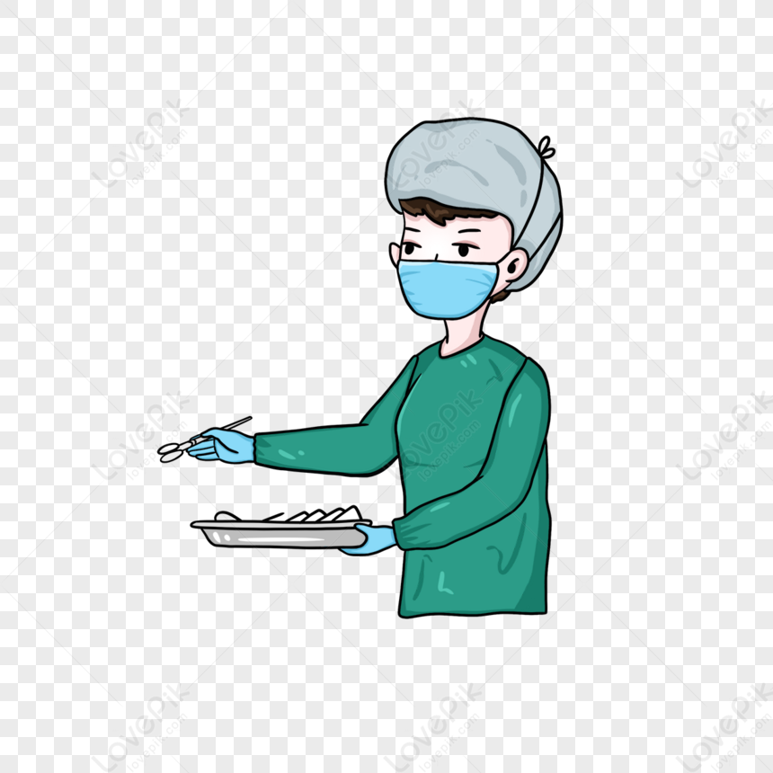 Female Surgeon Working Clipart,job,operation,jobs PNG Image Free ...