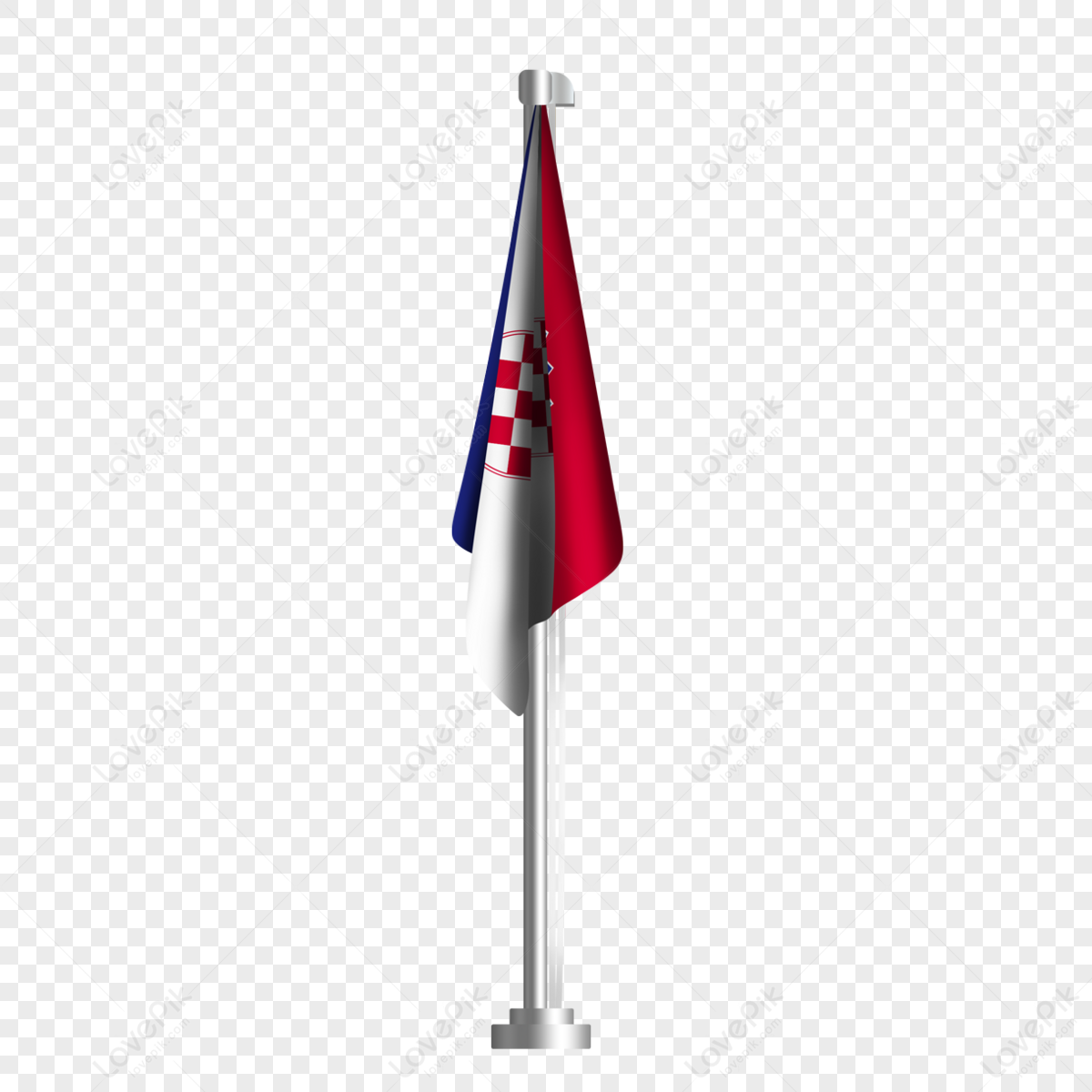 Folded Croatian Flag,hand Draw,free Flag,flags PNG Free Download And ...