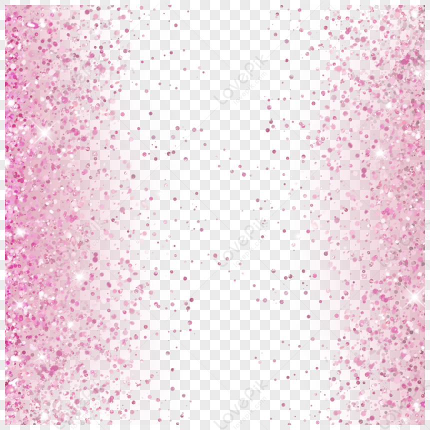 Gold Powder Light Effect Pink Glitter Border,effects,flash PNG Hd ...