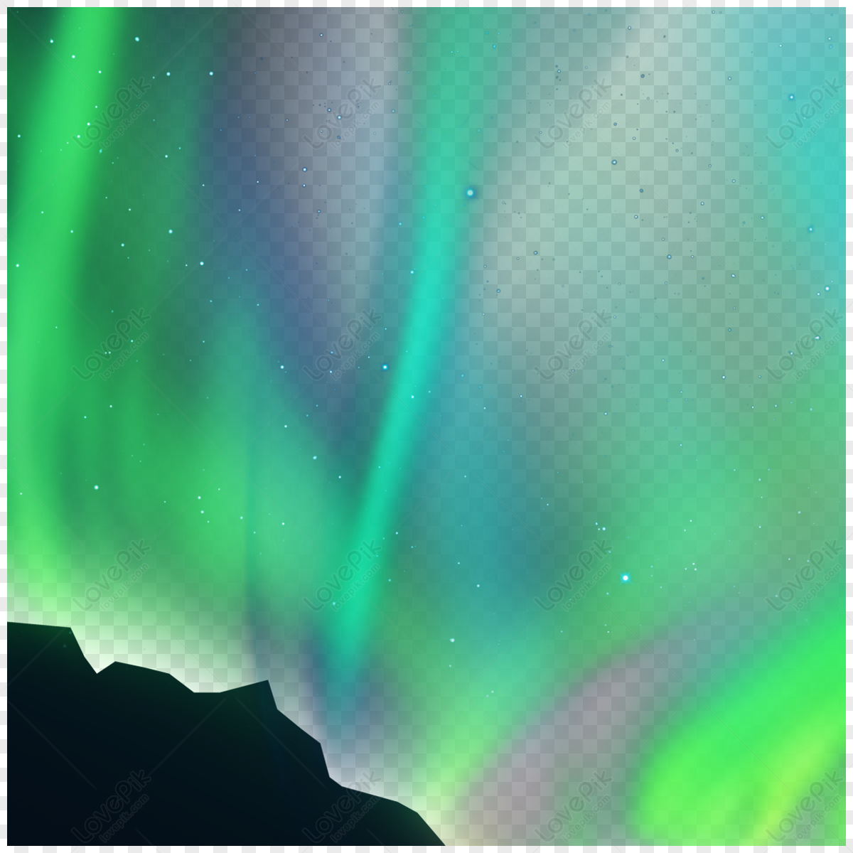 Aurora PNG Images With Transparent Background