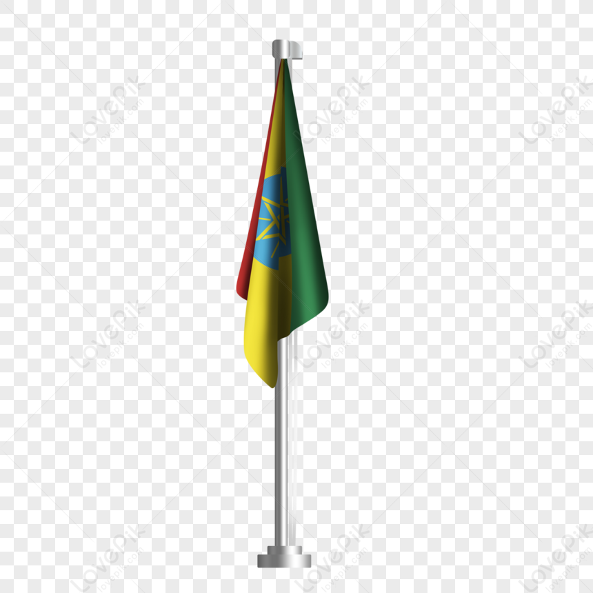 Hanging Ethiopian Flag Illustration,hanging Flags,banner,free Flag PNG ...