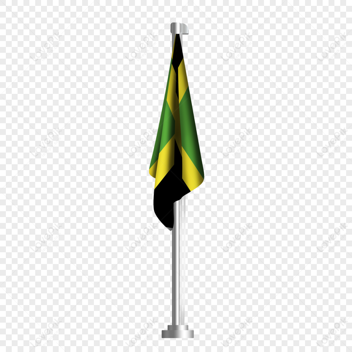 hanging-jamaican-global-national-flag-flags-waving-flag-pole-png