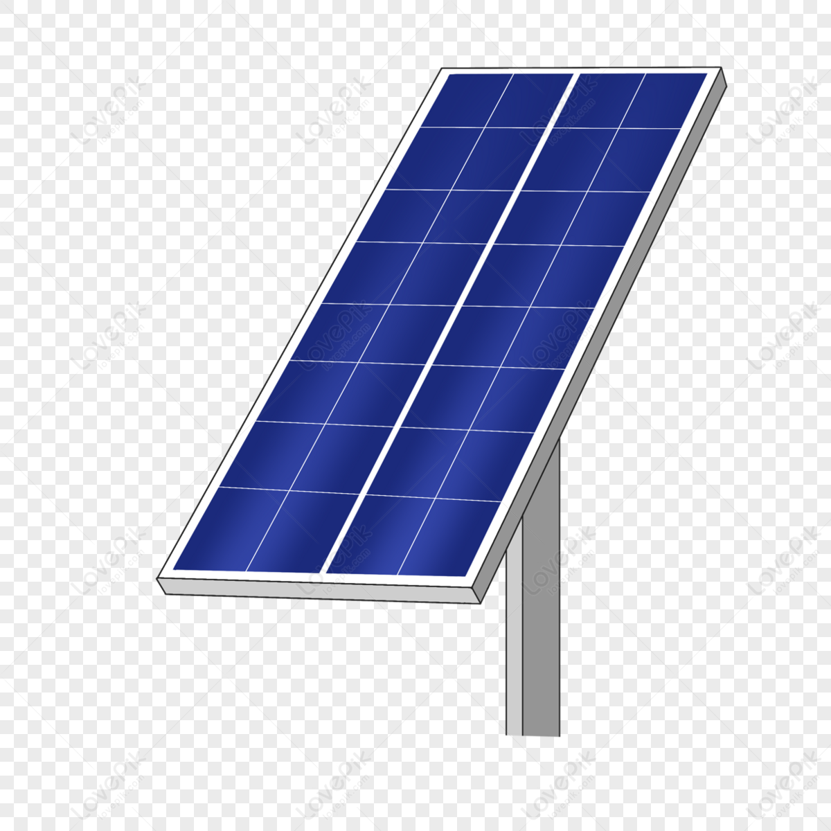 Large Solar Panel Clip Art Produce Devices Sunlight Png Free Download And Clipart Image For Free