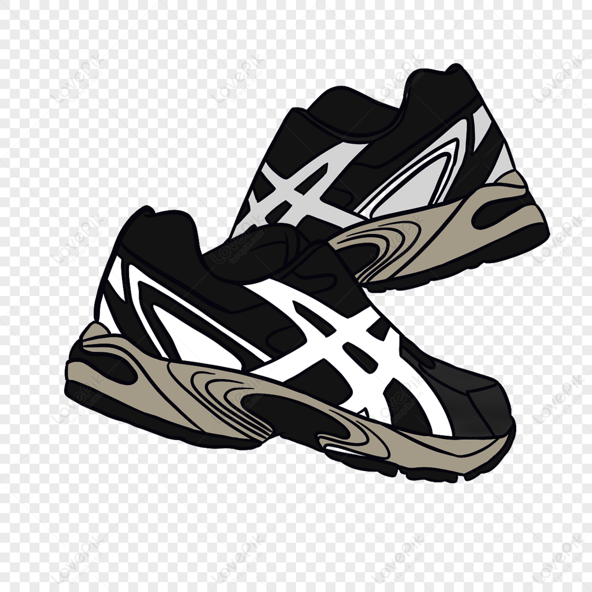 ClipArt di scarpe da tennis