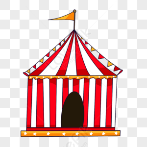 Circus Tent Clipart PNG Images With Transparent Background | Free ...