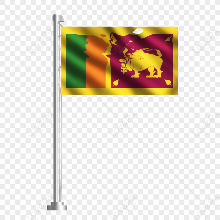 Sri Lanka National Flag Illustration,flutter,cartoon Flag,three ...