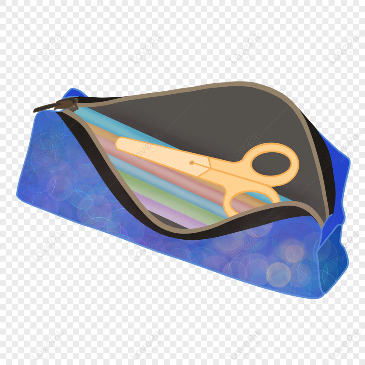 Student studying pencil case pencil case clipart,scissors tool,students studying png image