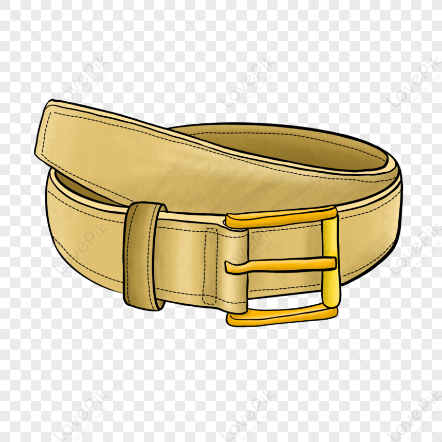 Yellow Belt Clip Art,cartoon Style,belts,cortex Free PNG And Clipart ...