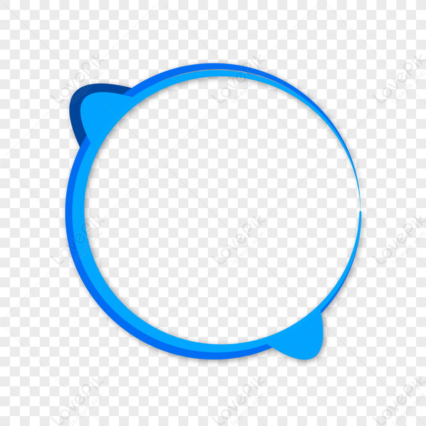 Blue Circle,frame,loop PNG Free Download And Clipart Image For Free ...