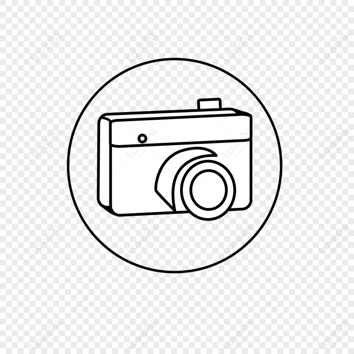 Art logo DSLR photo camera vector illustration Stock Vector Image & Art -  Alamy