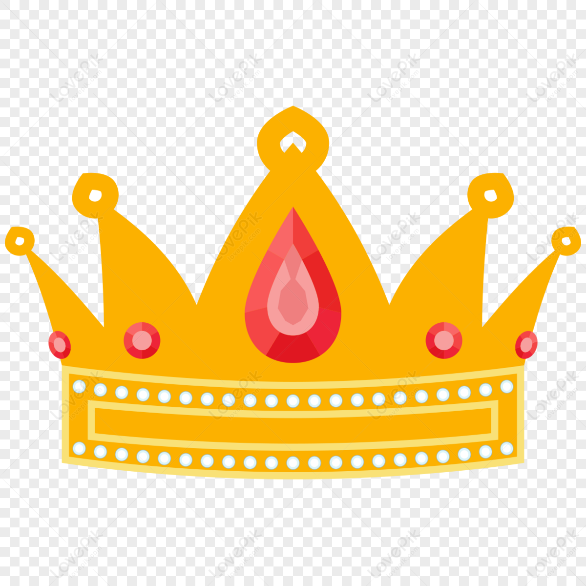 cartoon princess crown vector material,national crown day png transparent background