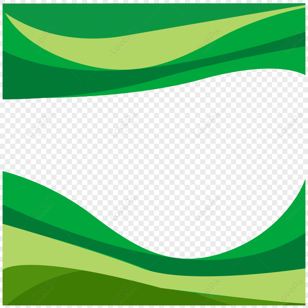 Green Stretch Curve,texture,leaflet,frame Png Picture And Clipart Image 