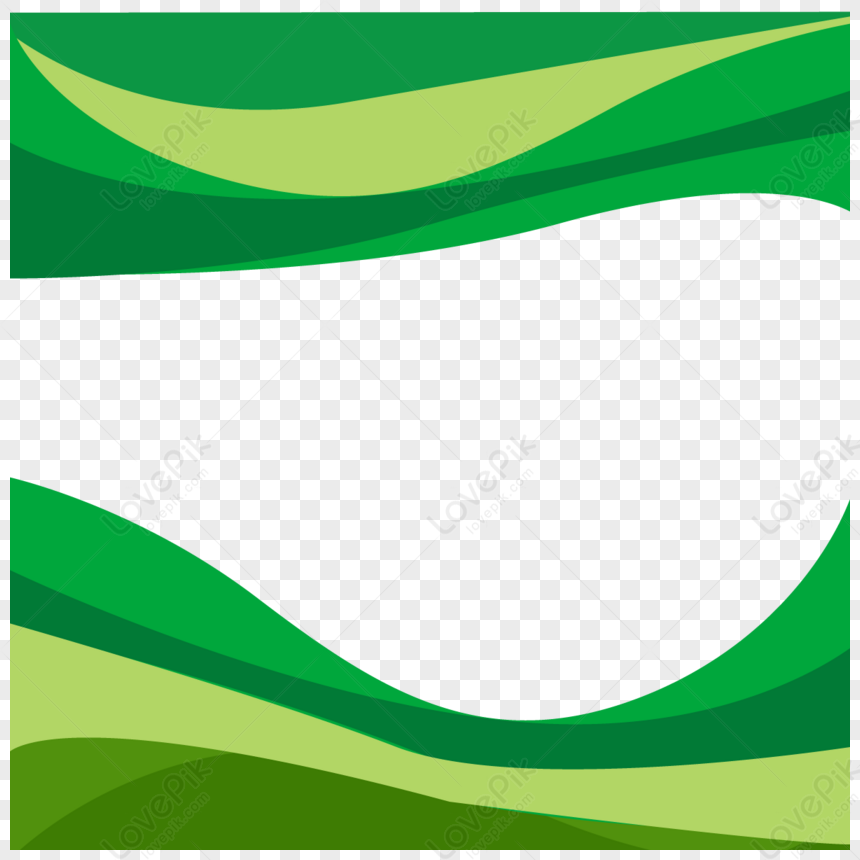 Green Stretch Curve,texture,leaflet,frame PNG Picture And Clipart Image ...