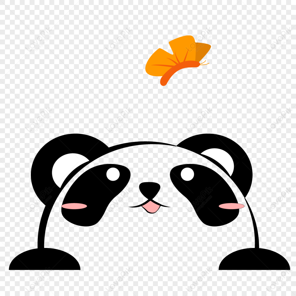 Panda Logo,panda Avatar,red Panda,creative Png Transparent Background 