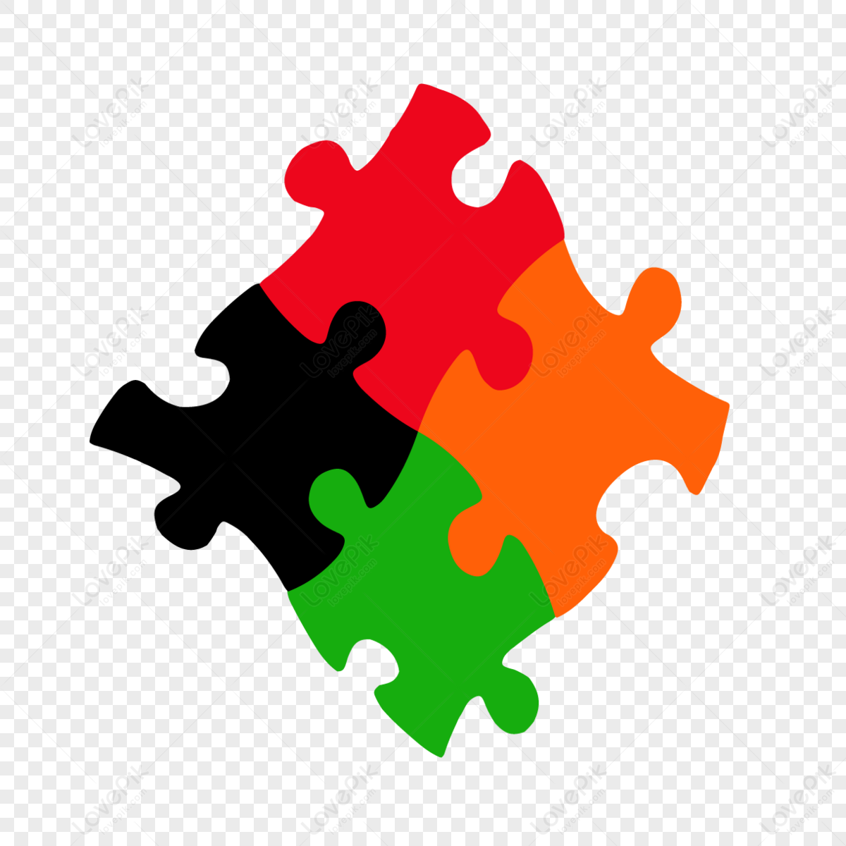 Cartoon Puzzle PNG Images With Transparent Background