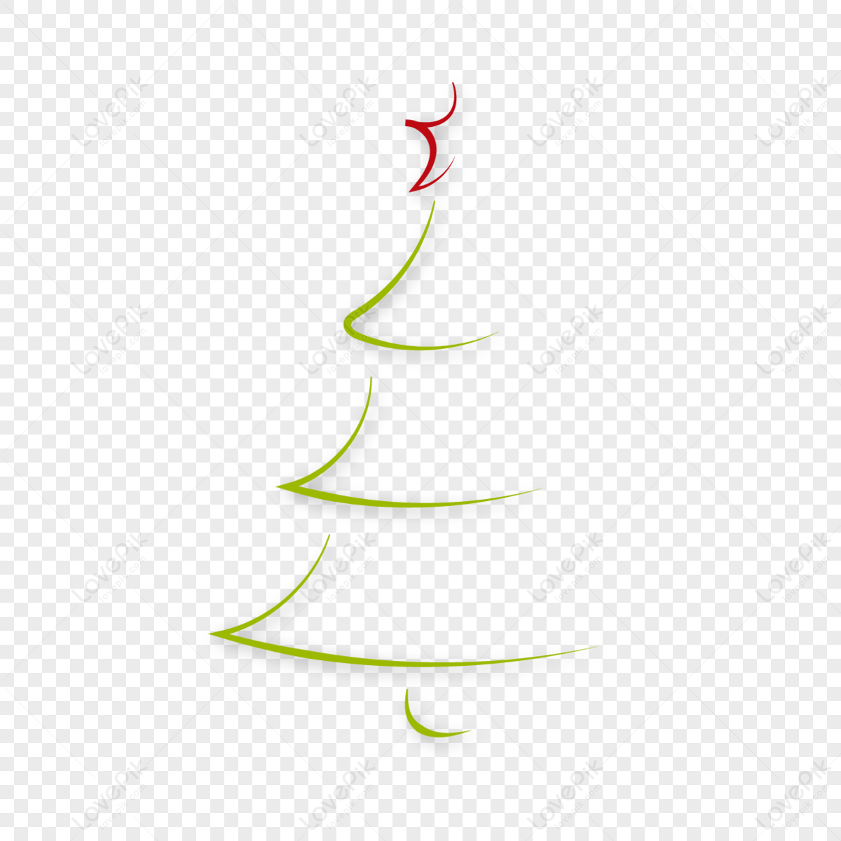 simple-green-christmas-tree-natural-greetings-merry-png-transparent-background-and-clipart-image