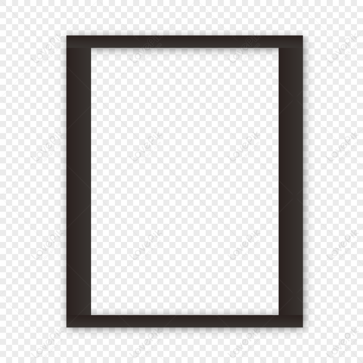 Vector Simple Frame,simple Border,black Border PNG Image Free Download ...